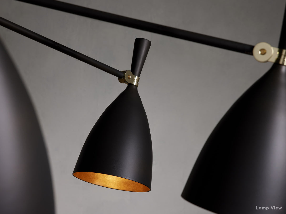 Jacarra Contrast Shade Round Chandelier