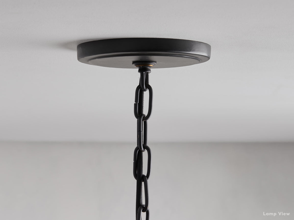 Jacarra Contrast Shade Round Chandelier