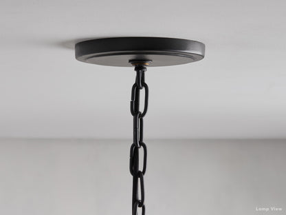Jacarra Contrast Shade Round Chandelier