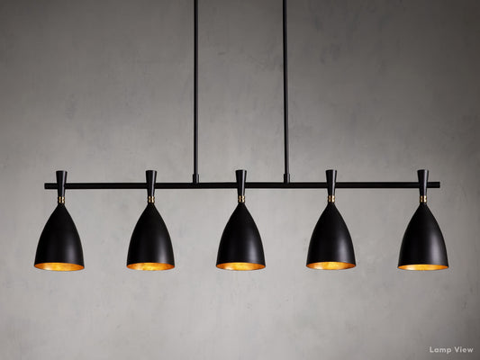 Jacarra Contrast Shade Linear Chandelier