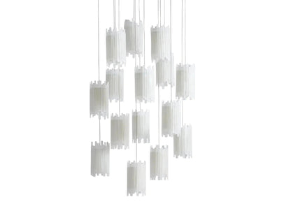 Gianna Ambient Selenite Round Chandelier