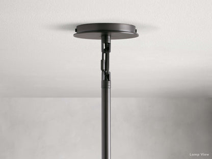 Palladian Facade Glass Outdoor Pendant Light