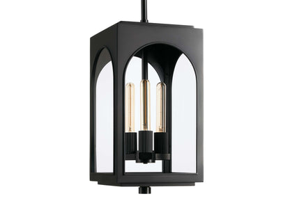 Palladian Facade Glass Outdoor Pendant Light