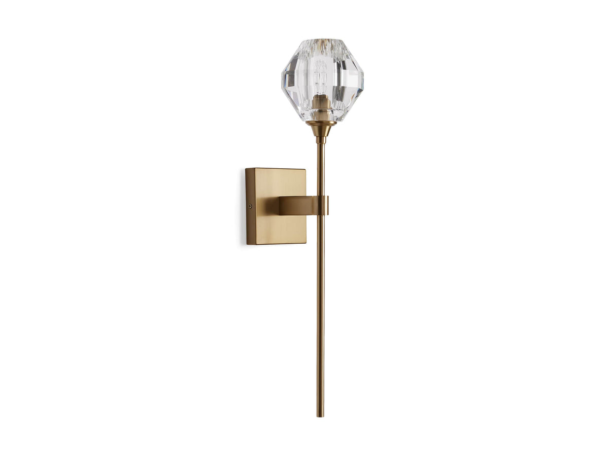 Amoroso Crystal Motif Wall Sconce