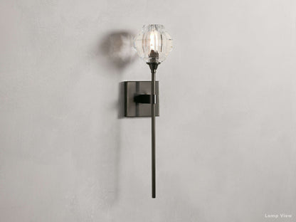 Amoroso Crystal Motif Wall Sconce