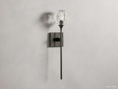 Amoroso Crystal Motif Wall Sconce