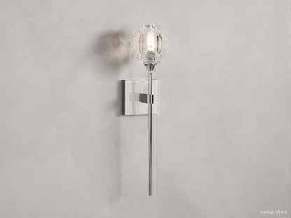 Amoroso Crystal Motif Wall Sconce