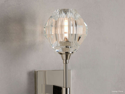 Amoroso Crystal Motif Wall Sconce