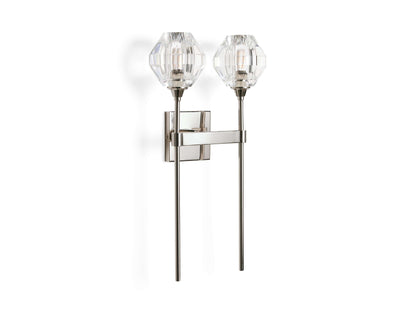 Amoroso Crystal Motif Wall Sconce
