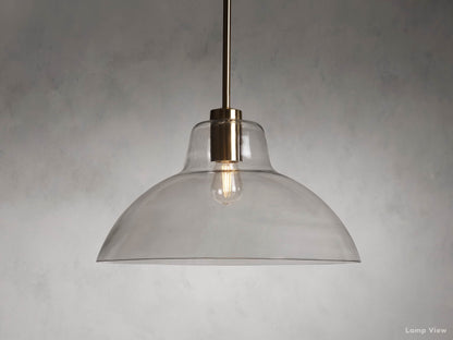 Bauer Subtle Dome Pendant Light