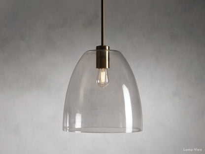 Bauer Subtle Cloche Pendant Light