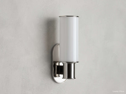 Harlin Milk Glass Wall Sconce