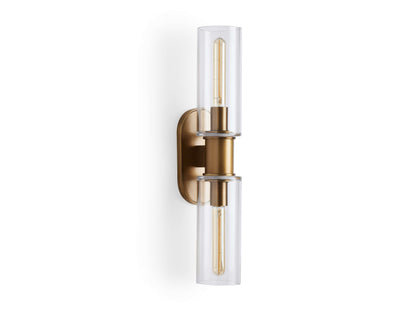 Harlin Clear Glass Wall Sconce