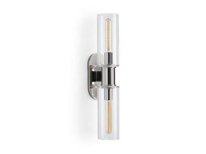 Harlin Clear Glass Wall Sconce