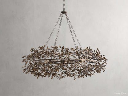 Fiore Twig Crystal Crown Chandelier