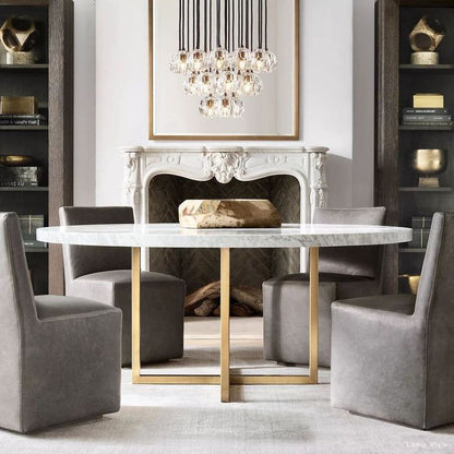 Boule Spherical Cristal Cluster Chandelier 40"