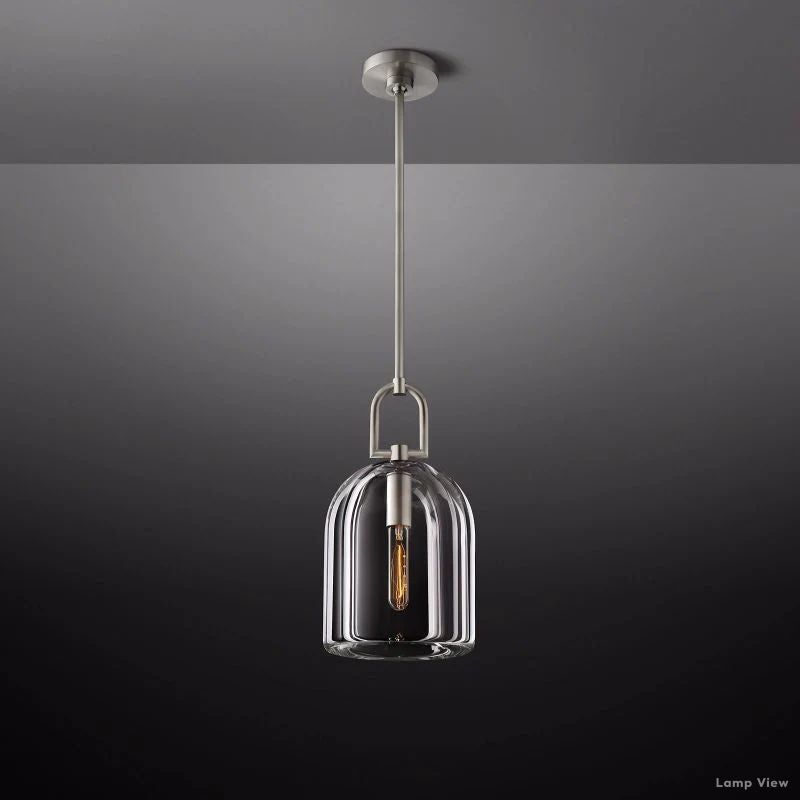 Botanist Crystal Cloche Pendant Light
