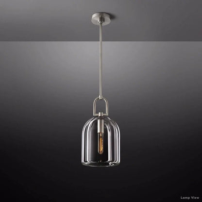 Botanist Crystal Cloche Pendant Light