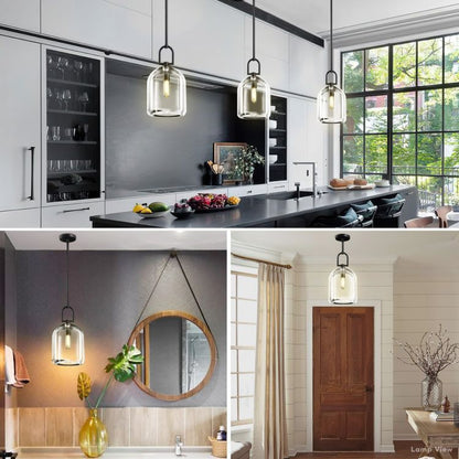 Botanist Crystal Cloche Pendant Light