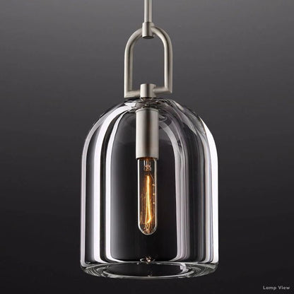 Botanist Crystal Cloche Pendant Light