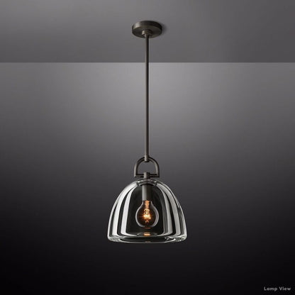 Botanist Crystal Dome Pendant Light