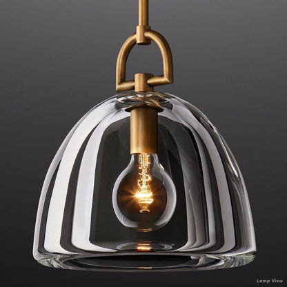 Botanist Crystal Dome Pendant Light