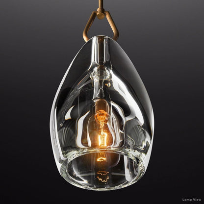 Botanist Crystal Flute Pendant Light