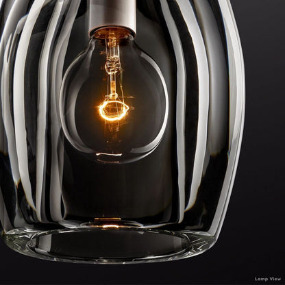 Botanist Crystal Flute Pendant Light