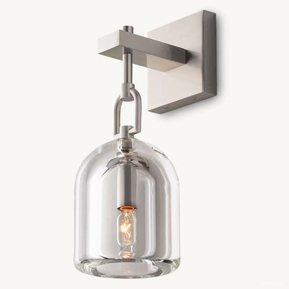 Botanist Crystal Cloche Wall Sconce