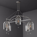 Fulcrum Round Chandelier 85"