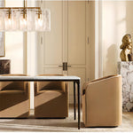 Lattice Rectangular Chandelier 67"