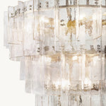 Lattice Tiered Round Chandelier 36"