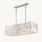 Lattice Rectangular Chandelier 49"