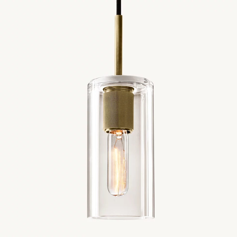 Utilitaire Cylinder Pendant Light