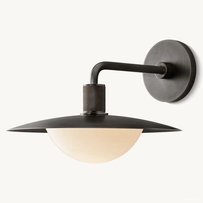 Kennan Nostalgic Round Wall Sconce