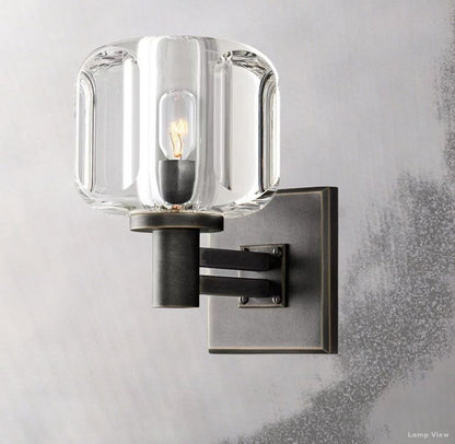 Demaret Modern Crystal Wall Sconce