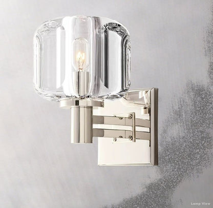 Demaret Modern Crystal Wall Sconce