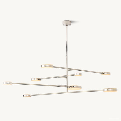 Alexander Modular Alabaster Mobile Chandelier 72"