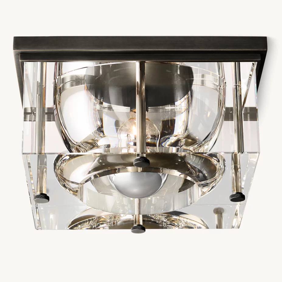 Savile Square Flush Mount