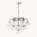 Cabrette Round Chandelier 36"