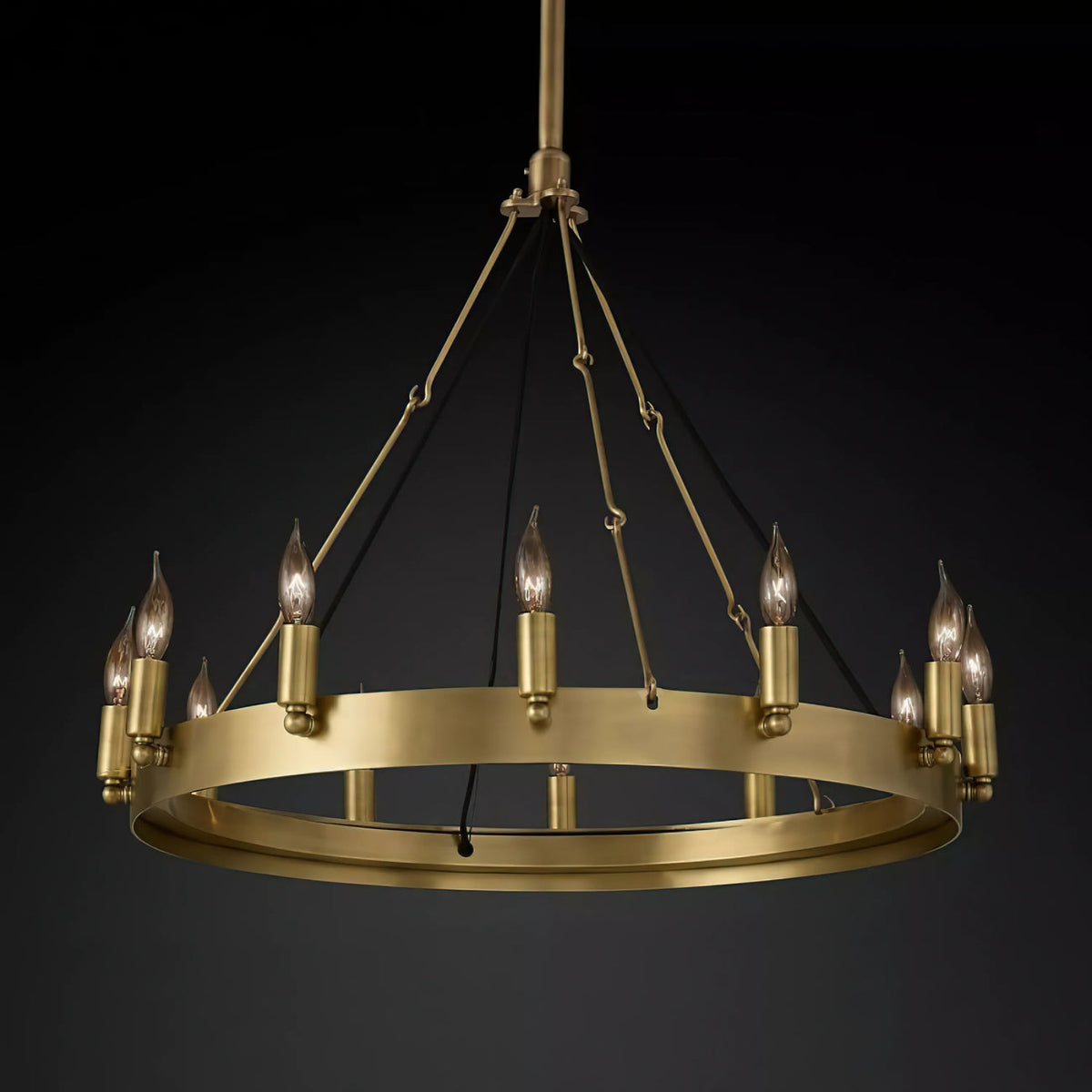 Camino Round Chandelier 26"