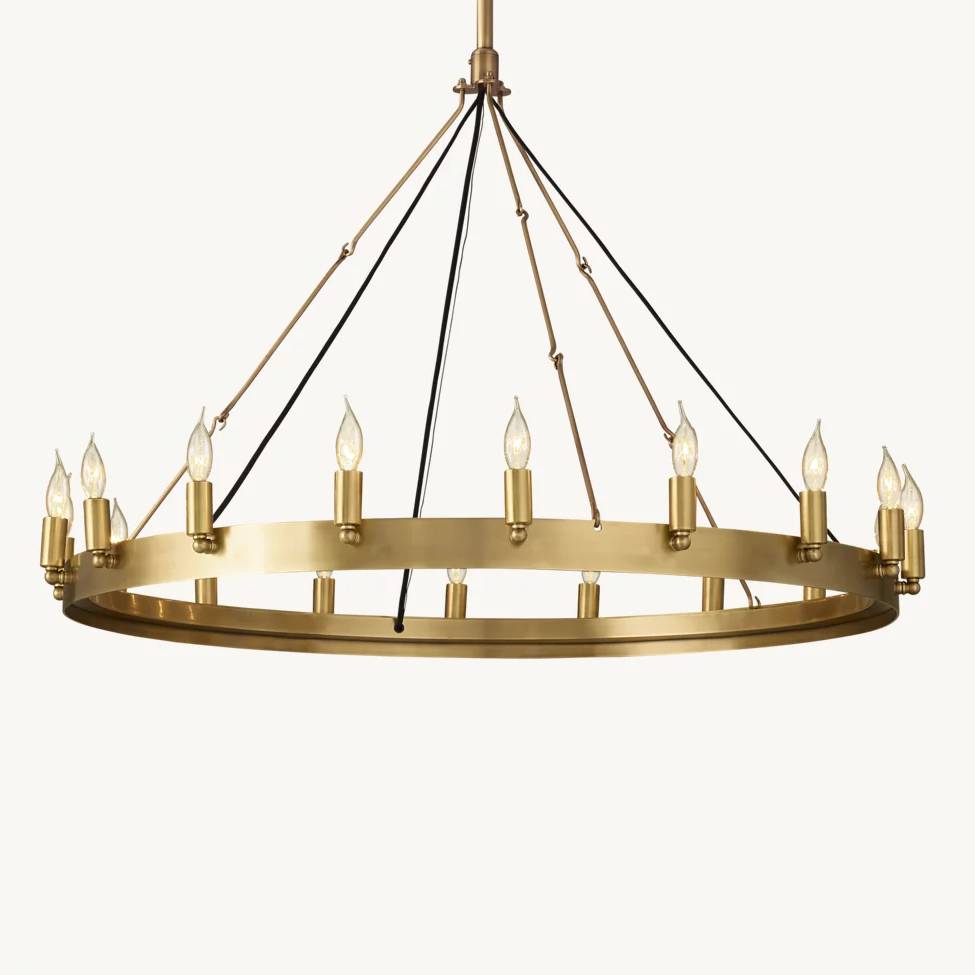 Camino Round Chandelier 38"