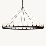 Camino Round Chandelier 63"