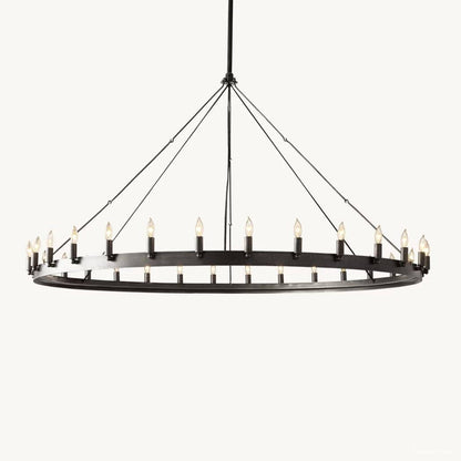 Camino Vintage Profile Round Chandelier 63"