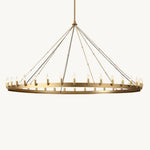 Camino Round Chandelier 73"