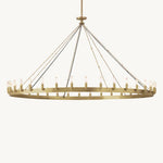 Camino Round Chandelier 73"
