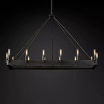 Camino Rectangle Chandelier 41"