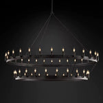 Camino Two-Tier Chandelier 63"