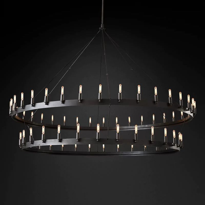 Camino Two-Tier Chandelier 71"