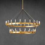 Camino Two-Tier Chandelier 38"